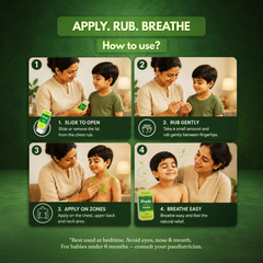 Shwas Balm - Natural Chest Rub for Babies, Kids & Adults