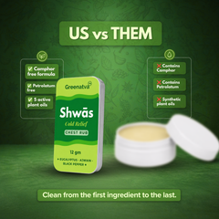 Shwas Balm - Natural Chest Rub for Babies, Kids & Adults