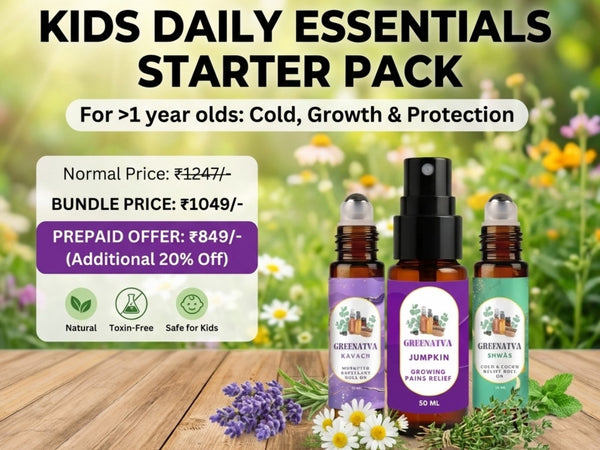 Kids Daily Essentials (Shwas + Jumpkin + Kavach)