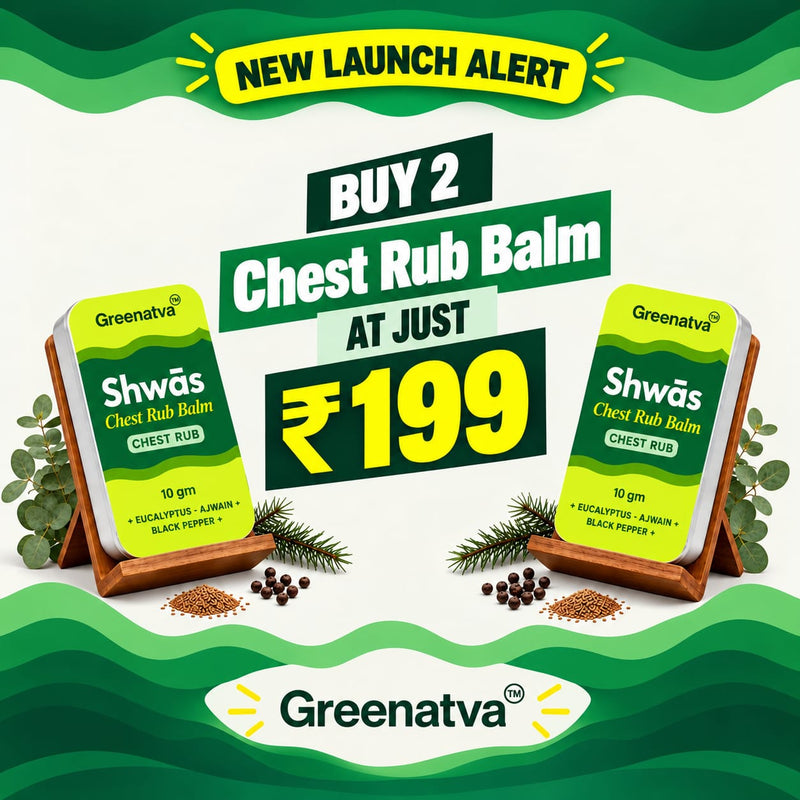 Shwas Balm - Natural Chest Rub - Pack of 2