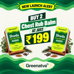 Shwas Balm - Natural Chest Rub - Pack of 2